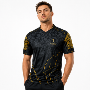 ออกแบบเสื้อแข่งอีสปอร์ตแบบซับลิเมชั่นระดับมืออาชีพ เสื้อยืดทีมเกมมิ่งระบายอากาศแห้งเร็วสำหรับผู้ชาย เสื้อผ้าสำหรับนักกีฬาอาชีพในทัวร์นาเมนต์ - Product Image 3