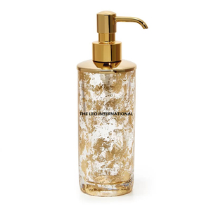 Art Deco Glossy <b>Soap</b> Dispenser Antique Finish Metal <b>Hand</b> Sanitizer Lotion Pump Bottle <b>Refillable</b> Countertop Liquid Bathroom Use - Product Image 6