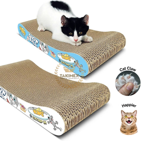 Gratte-chat en carton personnalisé en gros, jouet grattoir en carton fabriqué à partir du Vietnam, fabricant Takimex avec un bon prix - Product Image 6