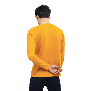 Chemise pour homme à manches longues en jersey tricoté imprimé, broderie personnalisée, tissu 100% coton anti-rides, Qualiyu, dernier design - Product Image 3