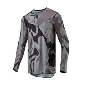 Combinaison de motocross en cuir coupe-vent personnalisée, équipement MX, pantalon et maillot imprimés par sublimation, vêtements de moto tout-terrain, vente en gros - Product Image 2