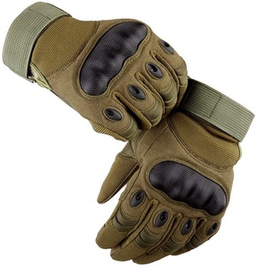 Gants de moto en cuir quatre saisons avec doigts durs du Pakistan Gants de protection unisexes personnalisés vente en gros - Product Image 1