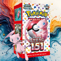 Boîte de cartes à collectionner Pokémon 151 Expansion Pack, version coréenne, personnages d'anime, jeu de cartes à collectionner, jeu de société en papier