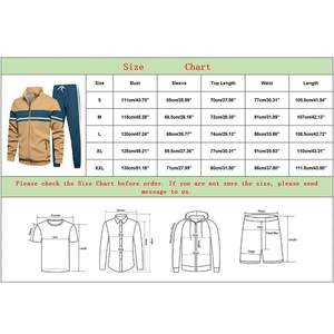 Survêtements de haute qualité pour hommes/Survêtement pour hommes à la mode, coupe ajustée, combinaison de couleurs, pour l'entraînement - Product Image 6