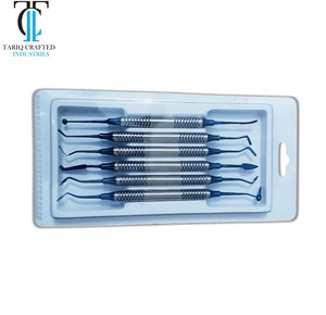 Kit professionnel d'instruments de restauration dentaire en composite, outils de modelage en acier inoxydable pour la pose de composite, certifié CE - Product Image 5
