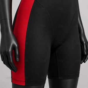 Combinaison de lutte sans manches personnalisée pour homme, en Spandex/Polyester, légère et respirante, pour adultes - Product Image 6