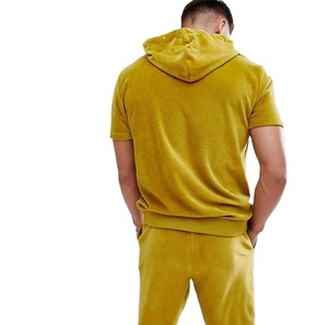 Pantalones Cortos de Terciopelo para Hombre de Primera Calidad, de Secado Rápido y Transpirables, con Cierre de Cordón, Cintura Media, Estilo Casual - Product Image 3