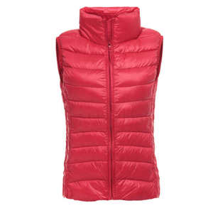 Chaleco Ecuestre de Invierno para Mujer de la Mejor Calidad, Chaleco Ligero de Plumón, Chaqueta sin Mangas de Plumón de Pato, Chaleco Corto Acolchado - Product Image 1