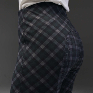 Leggings de equitación para mujer, cintura alta, tela elástica en cuatro direcciones, ligeros y duraderos, con agarre completo en el asiento, a precio económico. - Product Image 4