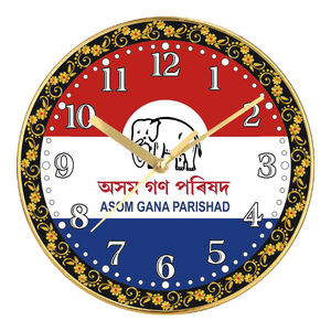 Horloge personnalisée Leader Vibe avec impression design - Produit promotionnel pour le bureau pour la fête des mères et Halloween - Product Image 1