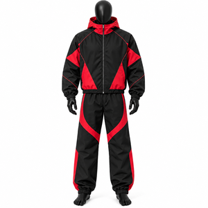 2026 Custom <b>Nylon</b> Zip-up Windbreaker Jacket Pants Set Two-Piece <b>Jogger</b> Polyester Windbreaker Tracksuits For Sale - Product Image 3