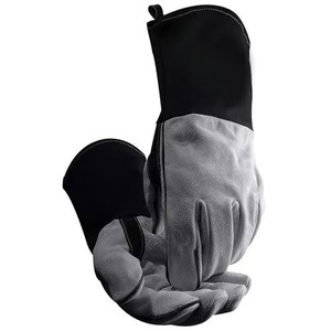 ถุงมือหนังยาวป้องกันสำหรับงานเชื่อมโลหะ - Product Image 1