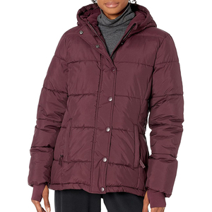 Latest Design Cheap Price <b>Women</b> Puffer <b>Jacket</b> Low MOQ Solid Color <b>Women</b> Puffer <b>Jacket</b> In Low MOQ New Fashion - Product Image 1