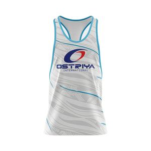 Camiseta sin mangas personalizada al por mayor para hombre, transpirable, tejida, 100% poliéster, de secado rápido, estilo moderno para gimnasio, precio razonable, personalizada - Product Image 1