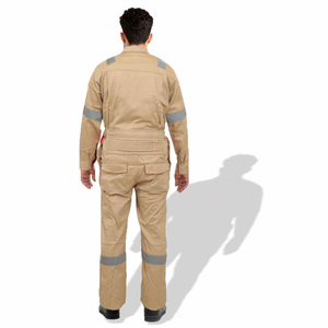 Breathable Cotton New Design Comfortable Hi Vis ANSI Class 2 <b>Waterproof</b> Safety Workwear Overall Uniform with Customized Logo - Product Image 6