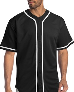Mens Front Closure Baseball Style Jersey Short Sleeve Casual <b>Athletic</b> Outfit Street Ready Daily Wear Top - Product Image 5