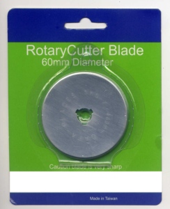 Cortador Rotatorio DK-380 de 60 mm |   Viene con cuchilla recta, cuchilla ondulada, cuchilla dentada, cuchilla giratoria retráctil con mango recto recubierto de goma - Product Image 6