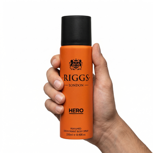 Desodorante en Aerosol para Hombre Riggs London Body Spray HERO 250ml - Product Image 3