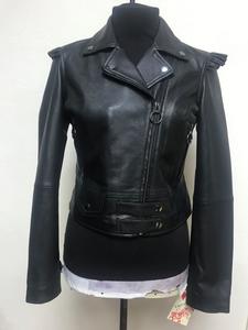 Chaqueta Corta de Piel de Oveja Perfecto para Mujer, Hecha a Medida, Diseño Sólido, Otoño Invierno, Estilo Biker, Ecológica, Talla 3XL, OEM ODM - Product Image 3