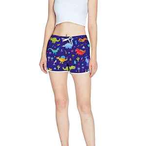 Casual Stylish Summer Beachwear <b>Shorts</b> Elastic Waist Lightweight Soft Fabric Ideal Holiday Travel Outfit Women Beach <b>Short</b> - Product Image 6