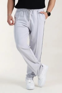 Pantalon de jogging décontracté pour homme grande taille, taille mi-haute élastique, léger, respirant, imperméable, en polyester écologique - Product Image 3