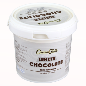 Fabricante de Vietnam Vende Directamente Ingredientes para Panadería con Certificación HALAL, Chocolate Compuesto, Pasta Líquida de Cacao Blanco, 1KG 4KG OEM/ODM - Product Image 1