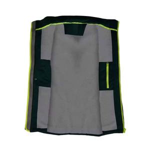 <b>High</b> <b>Visibility</b> Class 3 Reflective Safety Vest Unisex Sleeveless <b>Jacket</b> Custom Logo <b>Softshell</b> Work Vest - Product Image 5