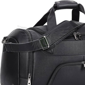Sac de transport élégant pour le travail, la salle de sport, les voyages et les activités quotidiennes, sac de voyage en cuir confortable avec sangle réglable - Product Image 5