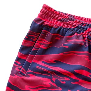 2026 New <b>Men's</b> Red Printed Sublimation Camo Swim Shorts Quick Dry Beach <b>Trunks</b> with Print Summer Pool and Surf Wear with Pockets - Product Image 6
