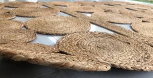 Prix d'usine Prix fabricant Directement de l'usine Tapis tressé en jute de couleur naturelle, cousu à la main en Inde, écologique, pour intérieur - Product Image 4