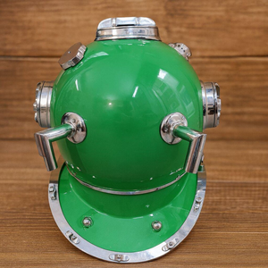 Casco de Buceo Metálico Hecho a Mano, Estilo Vintage, Decoración Náutica para el Hogar, Réplica Coleccionable - Product Image 6