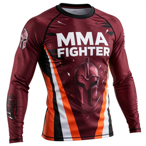 Ropa Deportiva Personalizada, Camiseta de Compresión de Manga Larga Transpirable, Ropa de Gimnasio Sublimada, Camiseta Deportiva Elástica de Secado Rápido - Product Image 2