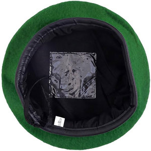 High Quality Casual Ceremonial <b>Beret</b> for Winter Traditional Uniforms and Public Events Lightweight Wool Blend Fabric - Product Image 3