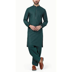 Hot Sale Men's Shalwar Kameez Manufacturer 2026 New Kurta Pajama Design Custom Men's <b>Islamic</b> Clothing Supplier - Product Image 1