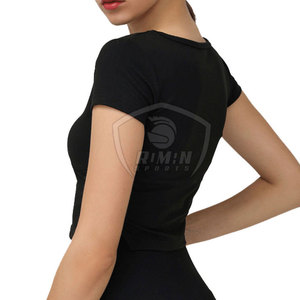 Dernier style, services OEM, fabricant de premier plan, conception personnalisée, marque privée, hauts de sport confortables pour femmes, hauts de sport pour femmes - Product Image 4
