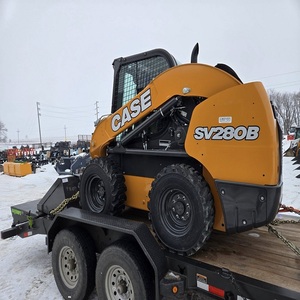 Factory Wholesale High Power Case Skid Steer Loader Diesel Compact <b>Track</b> Loader 4WD Construction Farm Machine - Product Image 5