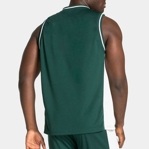 Chaleco de Moda con Diseño Estampado Lateral, Estilo Urbano, Verano, Alta Calidad, Chaleco de Algodón Jersey Grueso de 220 g/m² para Hombre - Product Image 2