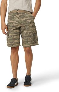Shorts cargo camouflage pour homme, taille mi-haute avec poches, vêtements décontractés d'été, tissu respirant tissé - Product Image 6