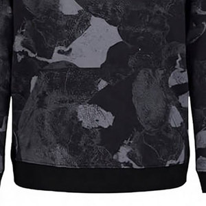Sudadera con Capucha para Hombre, Color Sólido, Forro Polar, Corte Regular, Transpirable, Antiarrugas, con Bolsillos, Estilo Casual Otoñal, 100% Algodón - Product Image 3