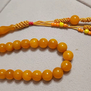 Modern Luxury Eco-Friendly Resin Tasbih with Tassel Handmade - Product Image 1