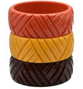 Bracelets en résine faits à la main, bijoux artistiques avec un charme antique et un motif de style ange pour femmes - Product Image 3