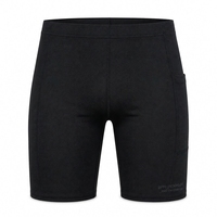 Shorts Deportivos Elásticos de Cintura Alta para Mujer, con Bolsillos, de Secado Rápido, Tejido Transpirable y Elástico en Cuatro Direcciones