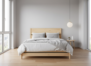 Premium Modern Solid Wood Mango <b>Bed</b> <b>Frame</b> Bedroom Indoor Eco-Friendly Factory Direct OEM ODM Custom Wholesale - Product Image 4