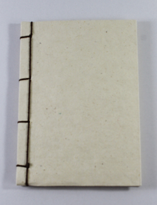 สมุดบันทึกทำมือ ปกแข็ง เป็นมิตรกับสิ่งแวดล้อม เย็บกาว 40 แผ่น - Product Image 1