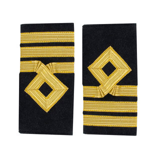 Écusson d'épaule en nylon/polyester léger et écologique de qualité supérieure avec bordure brodée, options de taille personnalisées pour vêtements de cérémonie - Product Image 1