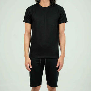 Ensemble de shorts d'été respirants de qualité supérieure, couleur unie, en tissu éponge, nouvelle collection, best-seller, imprimé sérigraphié, style hip-hop - Product Image 2