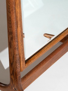 Miroir sur pied de style vintage, design orné, miroir décoratif pour chambre à coucher, salon et cadeaux, provenant d'Inde - Product Image 3