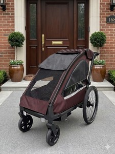 KS-200 Optimal Convenience and Durability Aluminum Bike Trailer with Independent Suspension Foldable Lightweight Design - Product Image 5