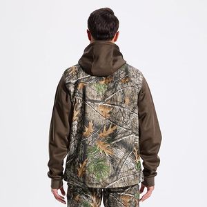 <b>Mens</b> Camo Hunting Vest Water-Resistant Sleeveless <b>Jacket</b> with Pockets for Outdoor Fishing Hiking - Product Image 4