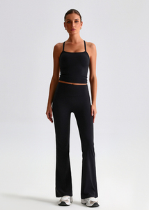 Nuevo conjunto deportivo para mujer, en oferta, para yoga, gimnasio, fitness, 2 piezas, licra, nailon, conjuntos de yoga para fitness. - Product Image 6